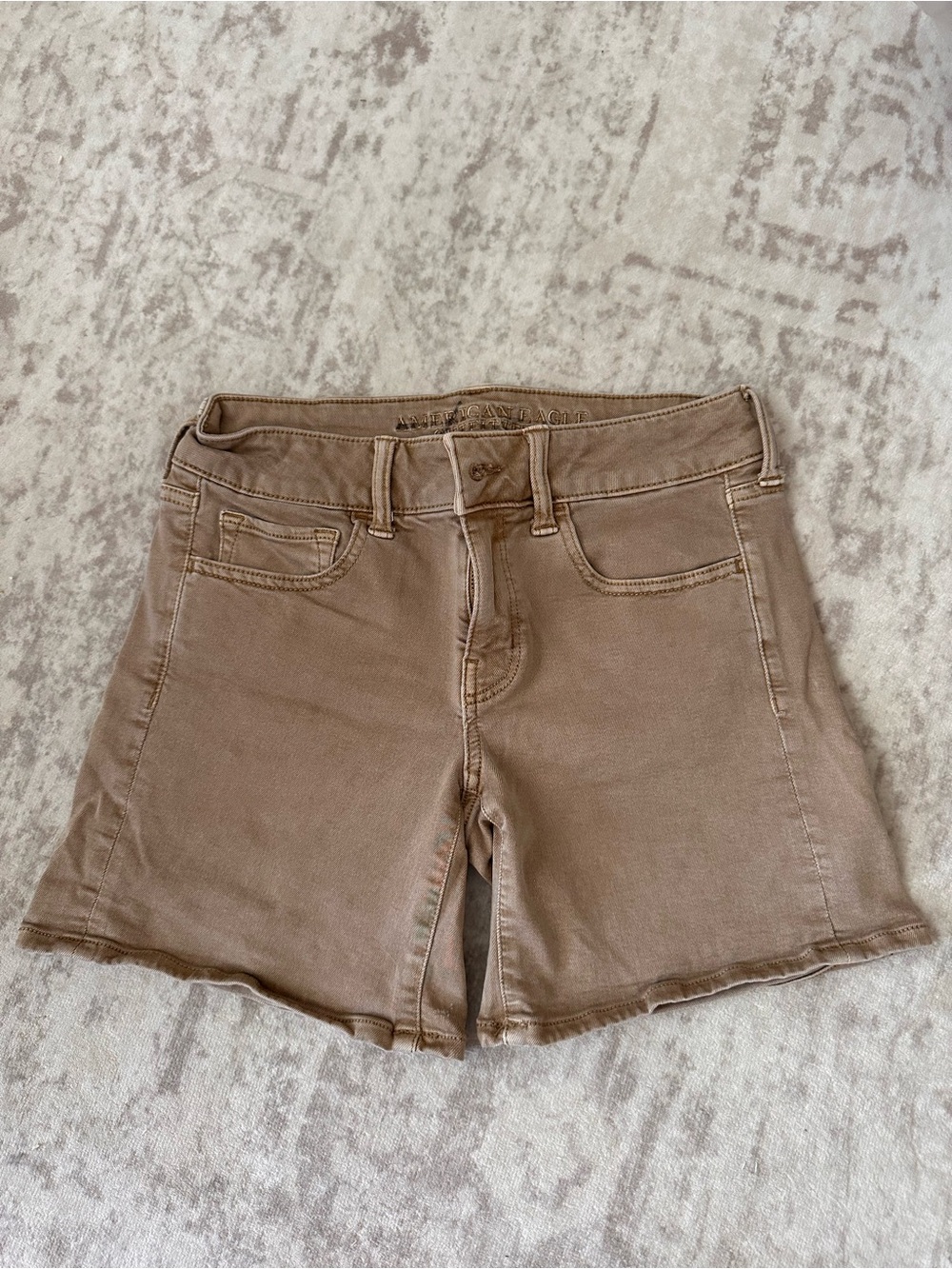 American Eagle tan Denim Shorts